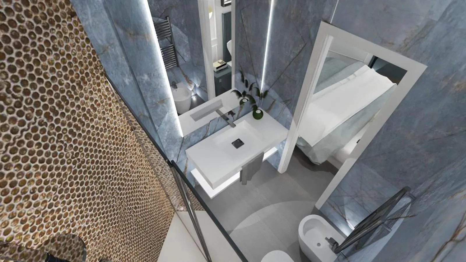Private Luxury Fontana Di Trevi Apartment Rome Italy